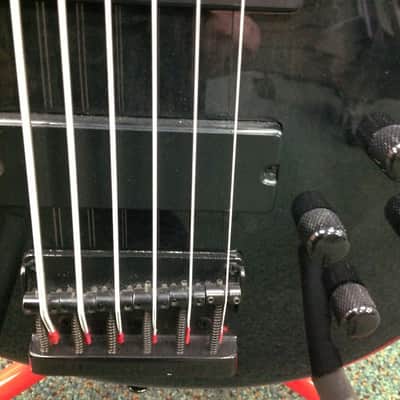 DEAN Edge 6 String Bass Guitar - Black image 7