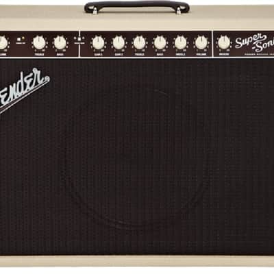 Fender Super-Sonic 22 Guitar Combo Amplifier. Blonde image 1
