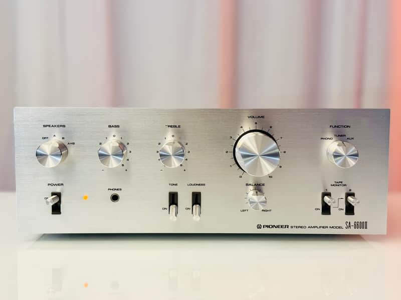 🔥 🔥 Vintage Pioneer SA-6600 II Stereo Integrated Amplifier