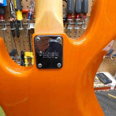 Sadowsky NYC - Trans Orange over AAAAA - Factory LED Side Markers image 6