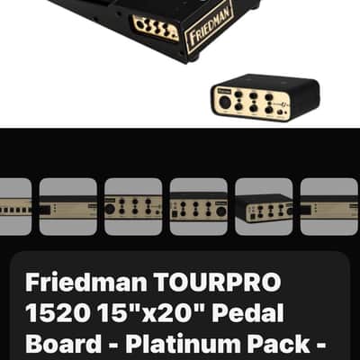 Strymon Fully loaded board on Friedman 1520 board with Padded Soft Friedman case Strymon Bild 3