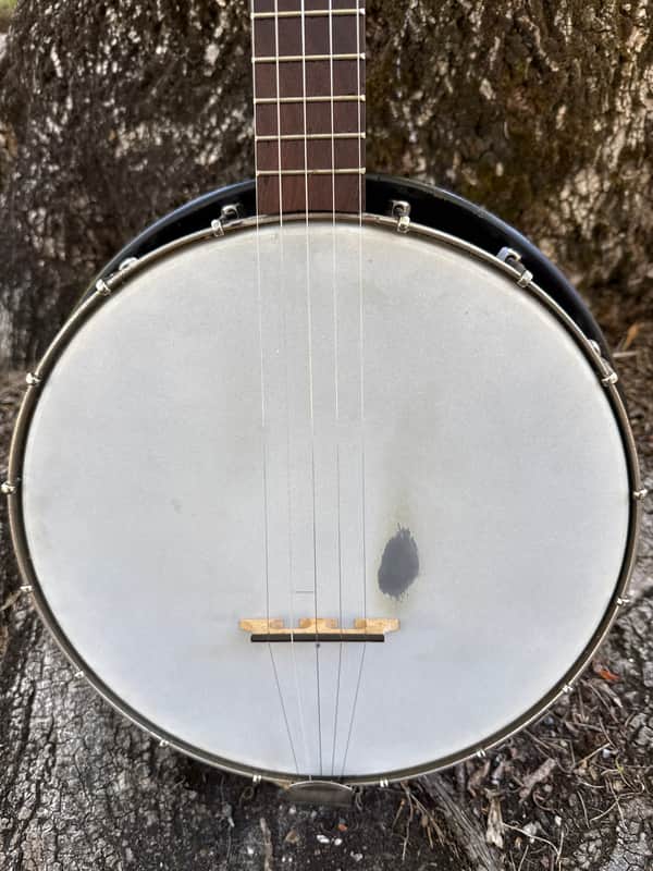 Vintage Kay 5 String 1960’s Banjo with Resonator/Case image 1