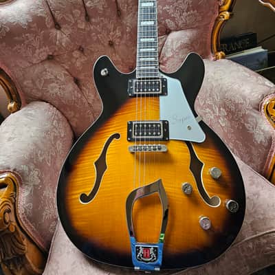 Hagstrom Viking Super Sunburst image 4