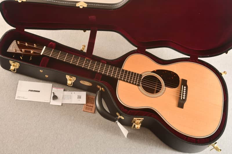 Martin OM-28E Modern Deluxe (Fishman) #2861265 — Orchestra Model Acoustic Electric Guitar image 1