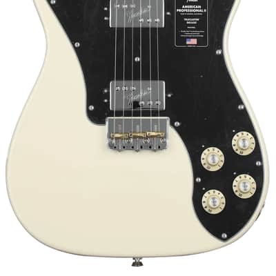 Fender American Professional II Telecaster Deluxe 2026 - White imagen 2
