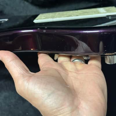 1995 Ernie Ball Music Man Silhouette Special HSS Tremolo with Rosewood Fretboard 1996 - 2007 - Pearl Purple image 4
