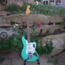 FENDER BASS VI 60s CUSTOM SHOP Journeyman Relic sea foam green