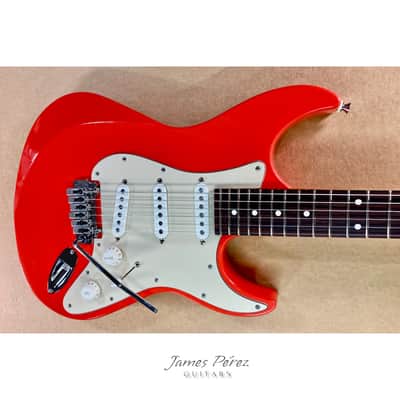 ALL NEW! - LS - Handmade in U.S.A. by Me @ James Perez Guitars 2026 - Fiesta Red image 14