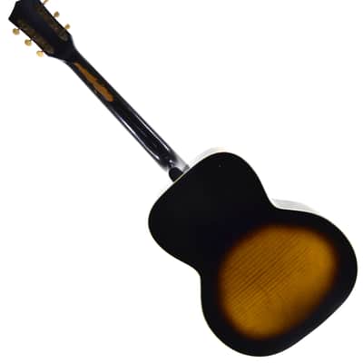 Vintage 1950s Kay L1648 5160 Acoustic Guitar - Brown Sunburst image 10