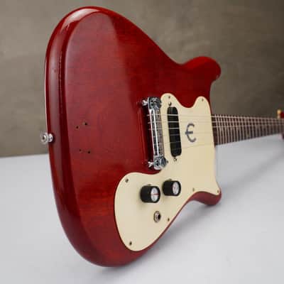 1964 Epiphone Olympic Double Cutaway Solidbody Electric Guitar #59144 image 10