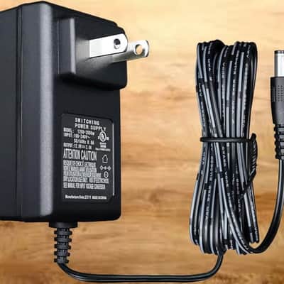 12V 2A Power Supply Adapter Wall Plug with 6ft Long Cord for Yamaha PSR, YPG, YPT, DGX, DD, EZ and P Digital Piano and Portable Keyboard Series, Replacement AC Adapter for Yamaha Keyboards