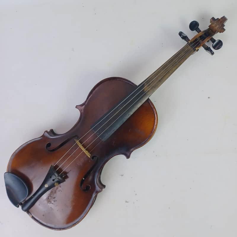 Antwerp the 1st July 1807 Violin 4/4 1-Piece Back +Scherl&Roth Case Vintage 19th image 1