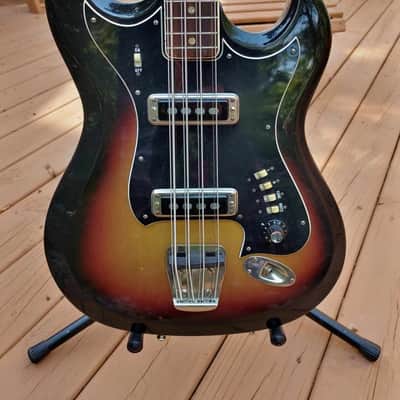 Hagstrom H-8 1967 8-String Bass - Sunburst image 9