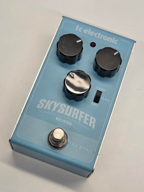 TC Electronic Skysurfer Digital Reverb Pedal 2019 - Present - Light Blue image 1