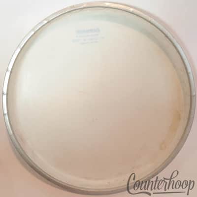*Ludwig 12" Conga Drum Head CO db1000 WeatherMaster Vintage 70s Block Logo USA* image 3