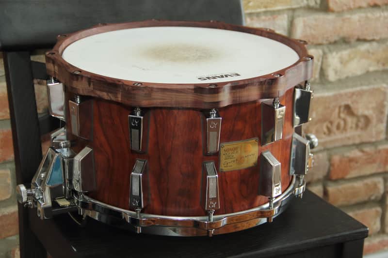 Sonor 8x14 Signature Horst Link - heavy bubinga Snare Drum image 1