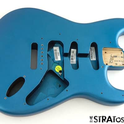 American Performer Fender Stratocaster Strat BODY, USA, Satin Lake Placid Blue image 1