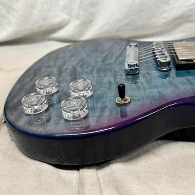 Gibson SG Modern Guitar with Case - Headstock Repaired - UGLY! 2023 - Blueberry Fade image 17