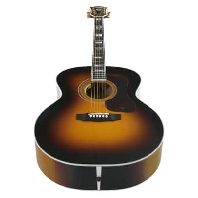 Guild F-55E Antique Burst USA-Made Jumbo w/ LR Baggs — NEW Dealer Closeout image 3