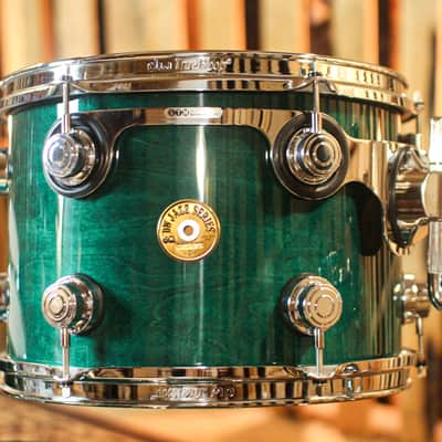 DW Collector's Jazz Maple Gum Turquoise Green Drum Set - 24,13,16,18 - SO#1065155 image 4