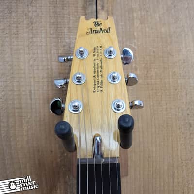 Aria Pro II SH-800 Semi Hollow Neck Through Electric Guitar Vintage MIJ 1980s image 7