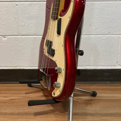 Fender Precision Bass with Rosewood Fretboard 1966 - All Original! - Candy Apple Red - Chris Cambell - Bob Seger image 3