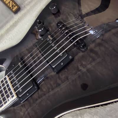 ESP E-II Horizon NT-II See Thru Black Sunburst image 12