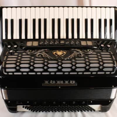 8259 - Black Iorio Accorgan S3 Piano Accordion LMM 41 120 image 2