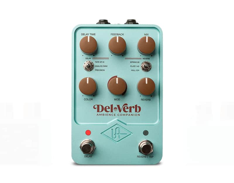 Universal Audio UA-DEL-VERB Ambience Companion Reverb and Delay Pedal image 1