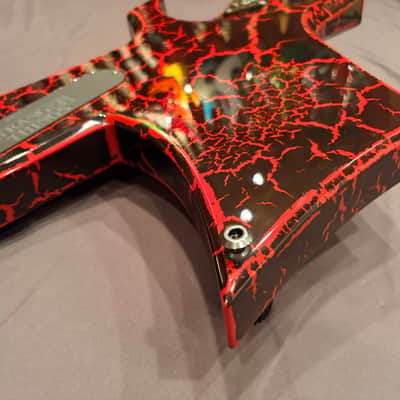 B.C. Rich USA Custom Shop Stranger Things “Eddie's” NJ Warlock 2022 Relic Crackle image 16
