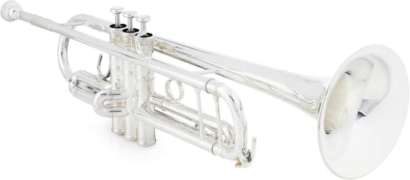 Yamaha YTR-8335IIGS Xeno Professional Bb Trumpet - Gold Brass Bell - Silver Plated image 1