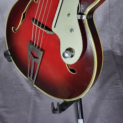 Vintage East German Long Scale Acoustic Jazz Bass – Big Fat 70s Tone! image 1