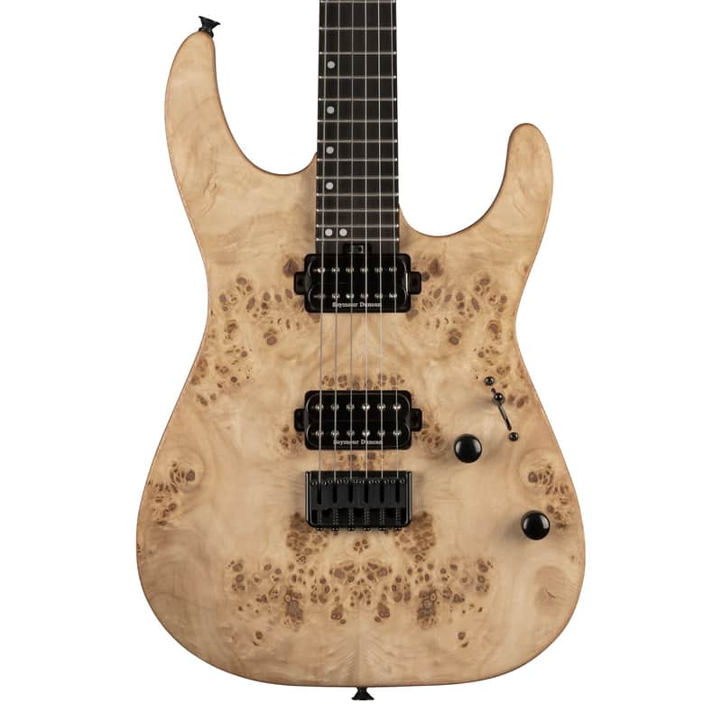 Charvel Pro-Mod DK24 HH HT E Mahogany with Poplar Burl Top image 2