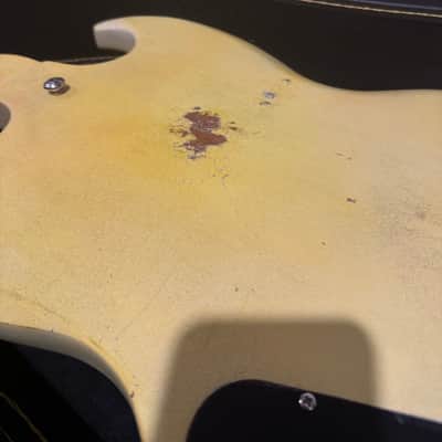 1968 Gibson SG Special "Large Guard" Yellow Refin image 10