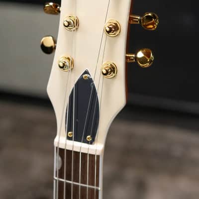 Gretsch Electromatic Pristine LTD Jet Single-Cut With Bigsby Electric Guitar - White Gold - Demo image 6