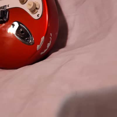 Samick Samickaster 1994 - Red Sparkle + Gig Bag image 17