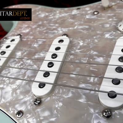 ♚SUBLIME♚FENDER Custom Shop CUSTOM Stratocaster♚TRANS SURF GREEN♚AAA ROASTED♚£5199 image 10
