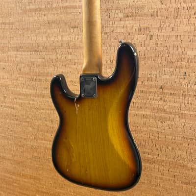Fender Precision Bass Gold Guard 1959 - Sunburst Ash Body Lightweight image 6