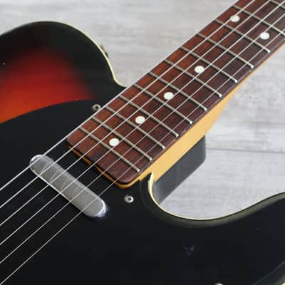 1989 Bill Lawrence BTOM-60 Bound '62 Style Telecaster (Sunburst) image 6