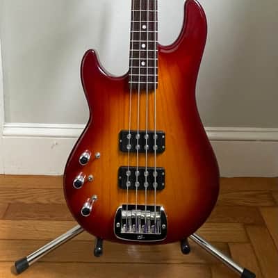 USA G&L L-2000 Left Handed 1998 - Cherry Sunburst image 1