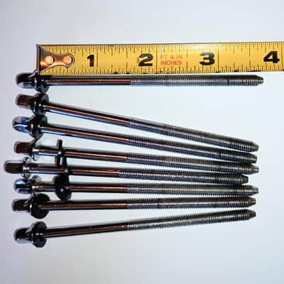 DW/PDP TENSION RODS LOT OF 8 3&5/8"-FREE SHIP TO C-USA! image 2