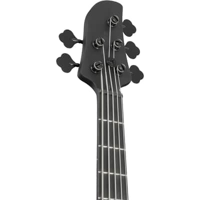 Ibanez Talman Bass Standard 5 String Electric Bass - Black Flat (TMB425BBKF) image 3