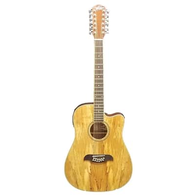 Oscar Schmidt OD312CE Spalted Maple