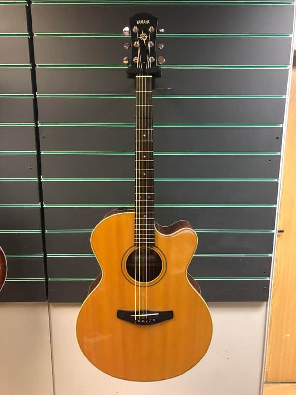 Yamaha CPX-5 YN Natural Gloss 2002 Electro Acoustic Guitar | Reverb