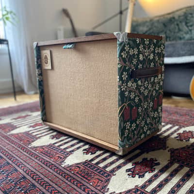 Heavy Seas 1x12 guitar cab Custom - Blackthorns / Golden Oak image 2