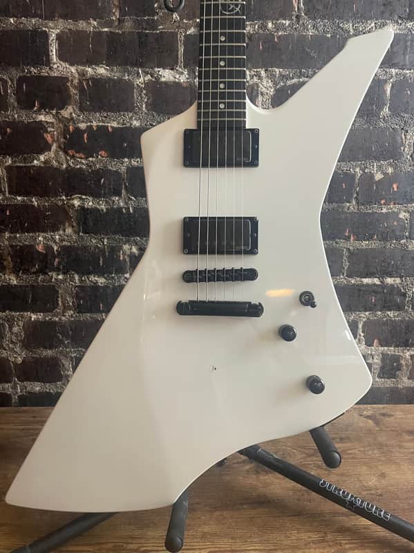 2012 ESP LTD James Hetfield Signature Snakebyte - Snow White (USED) image 1