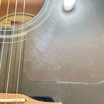 Epiphone J-45 EC Studio Acoustic-Electric Guitar - Black image 5