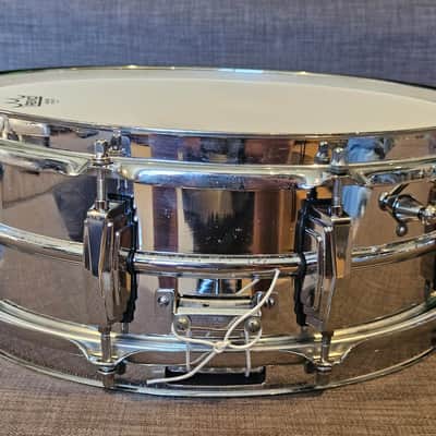 Ludwig 400 Supraphonic Keystone Badge 1963 - 1969 - Chrome image 5