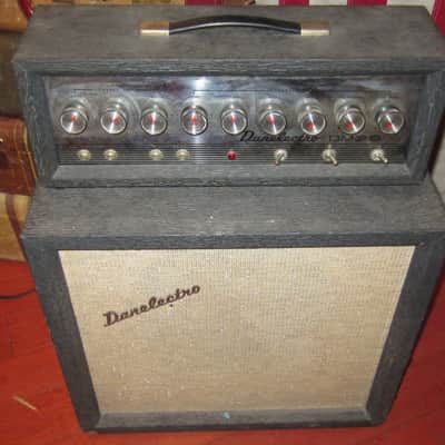 Circa 1965 Danelectro DM-25 Combo Piggyback Amp image 1