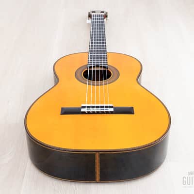 1987 Sakazo Nakade No. 5000 Vintage Classical Guitar German Spruce + Brazilian Rosewood w/ Case image 12